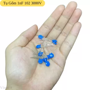 Tụ Gốm Xanh 1nF (102) 3000V